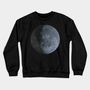 High Rez Moon in detailed 8K Crewneck Sweatshirt